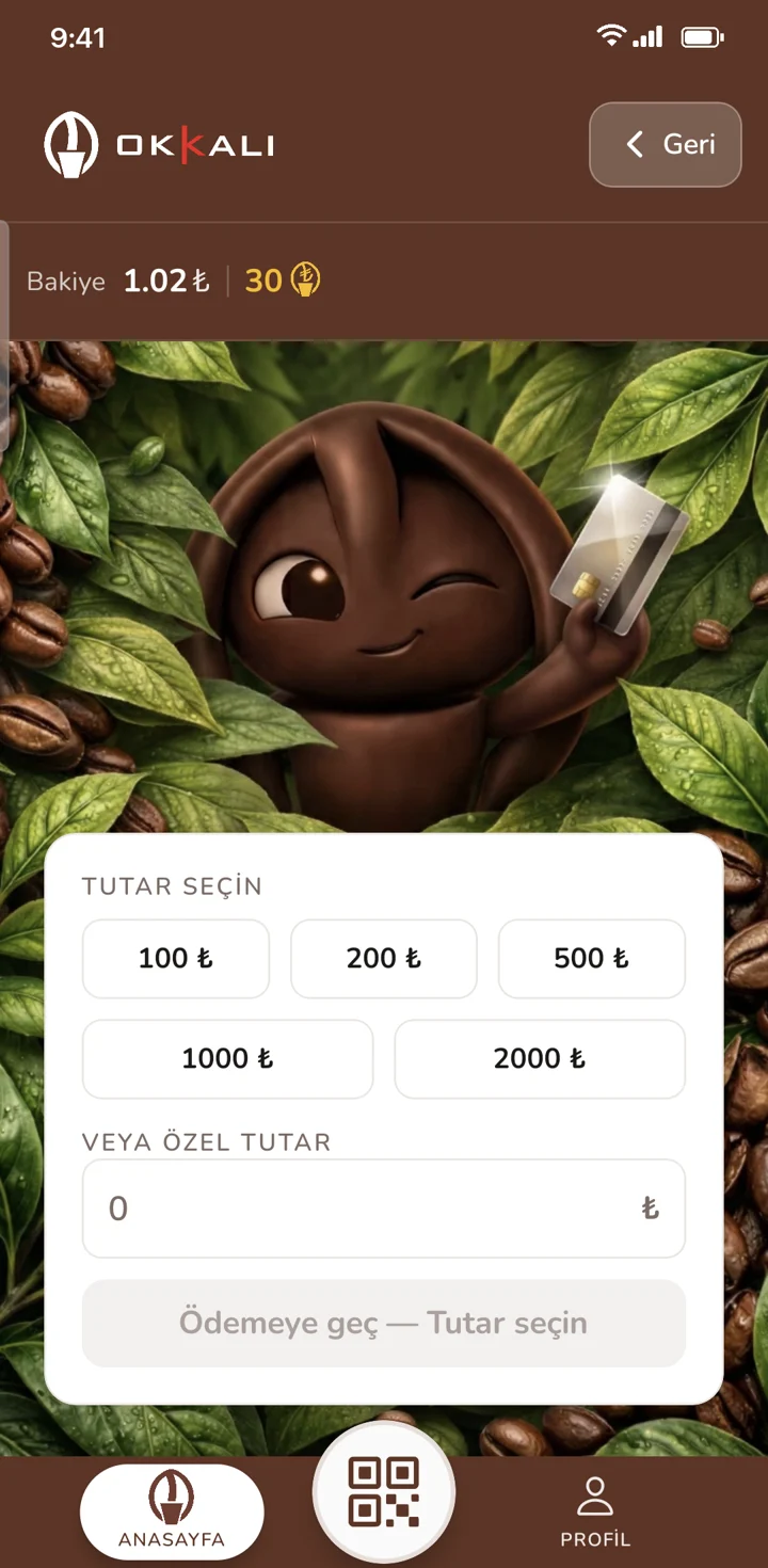 Okkalı Kahve App 2