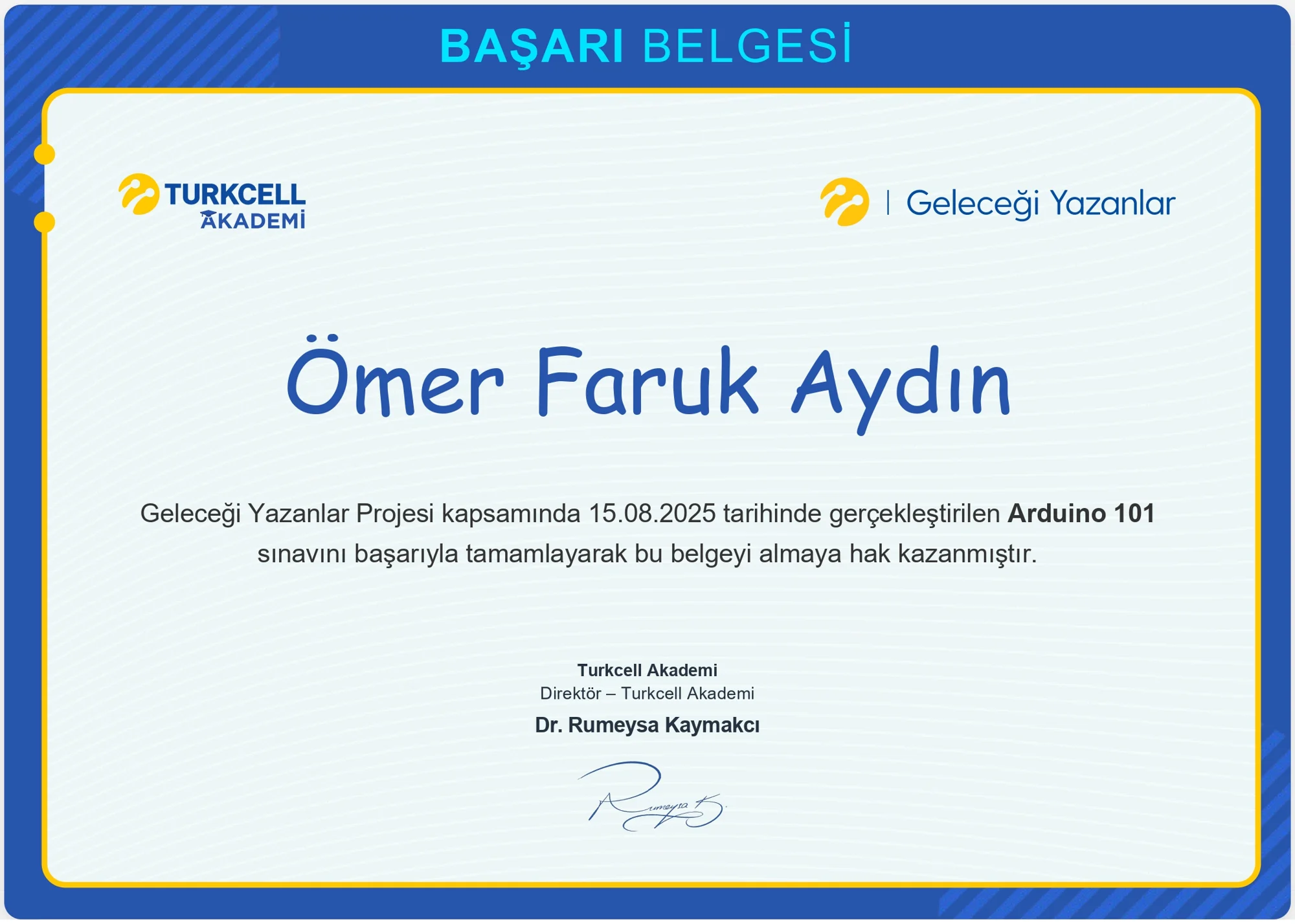 Arduino 101, Turkcell Academy · Geleceği Yazanlar